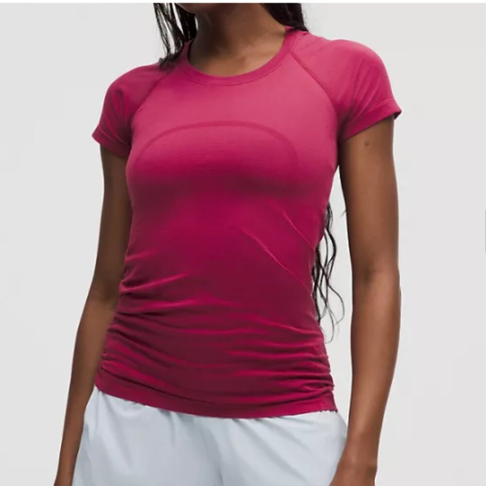 Lululemon Swiftly Tech Short-Sleeve Shirt Raspberry